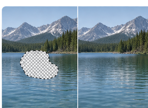 Content-Aware Fill example